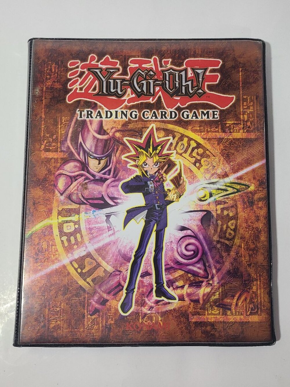 Vintage 1996 Yu-Gi-Oh Collection Binder Trading Game Card Sleeves